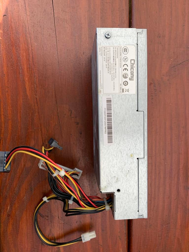 Chicony Voeding PSU voor Desktop PC - Getest en Werkend, Ophalen, Gebruikt