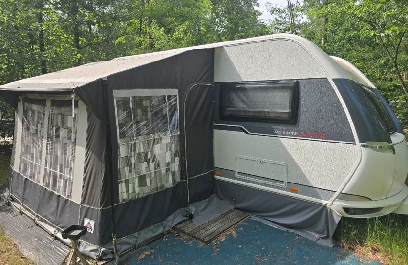 Caravan Hobby de Luxe Edition 460 UFe 2019, Ringverwarming, Rondzit, Hobby, Frans bed