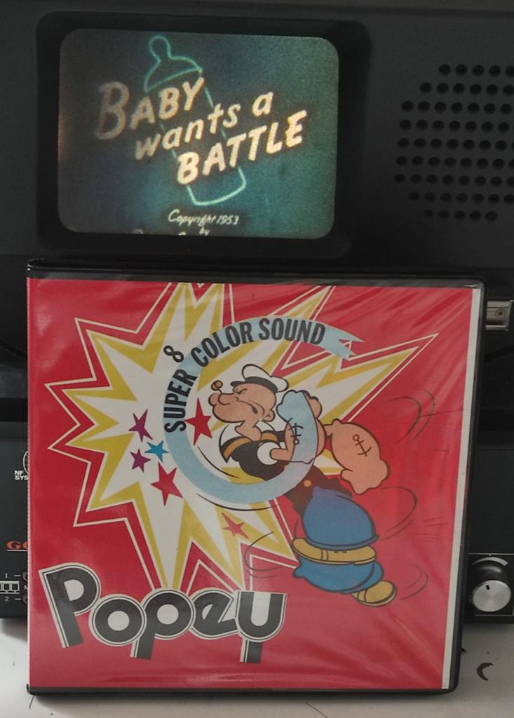 2 super 8 THEATER CARTOONS KLEUR en GELUID, Ophalen of Verzenden, 8mm film