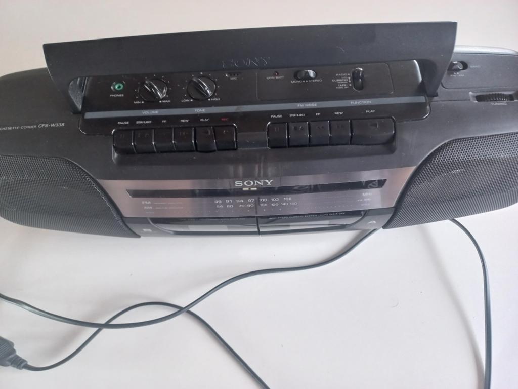 Sony draagbare radio cassette recorder, Ophalen of Verzenden