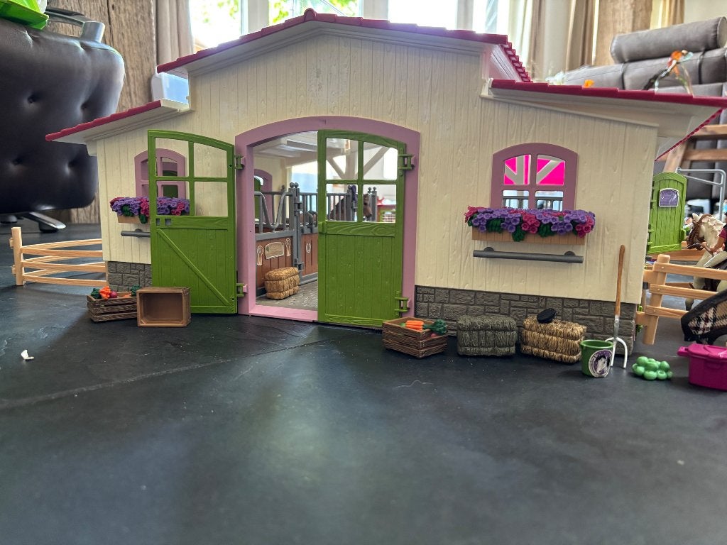 Schleich manege, Ophalen, Zo goed als nieuw