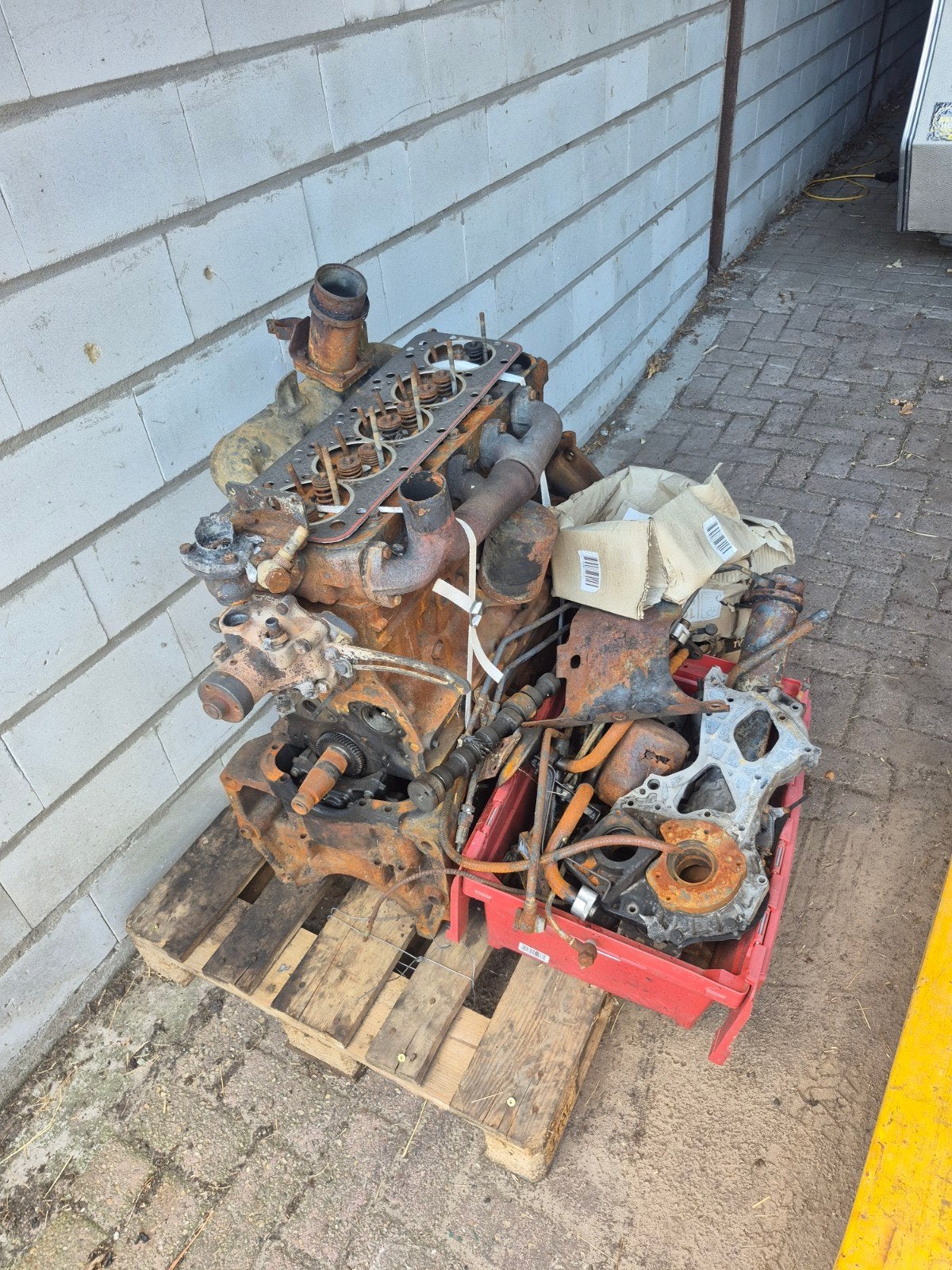 motor fiat 90-90dt tractor, Ophalen