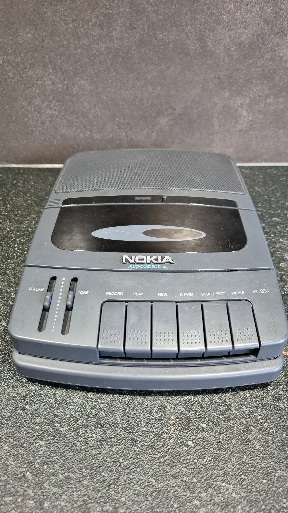Nokia SL831 cassetterecorder, werkt prima. 5A14, Audio, Tv en Foto, Cassettedecks, Tweedehands verkoop, Ophalen of Verzenden, Geen@idee.nl