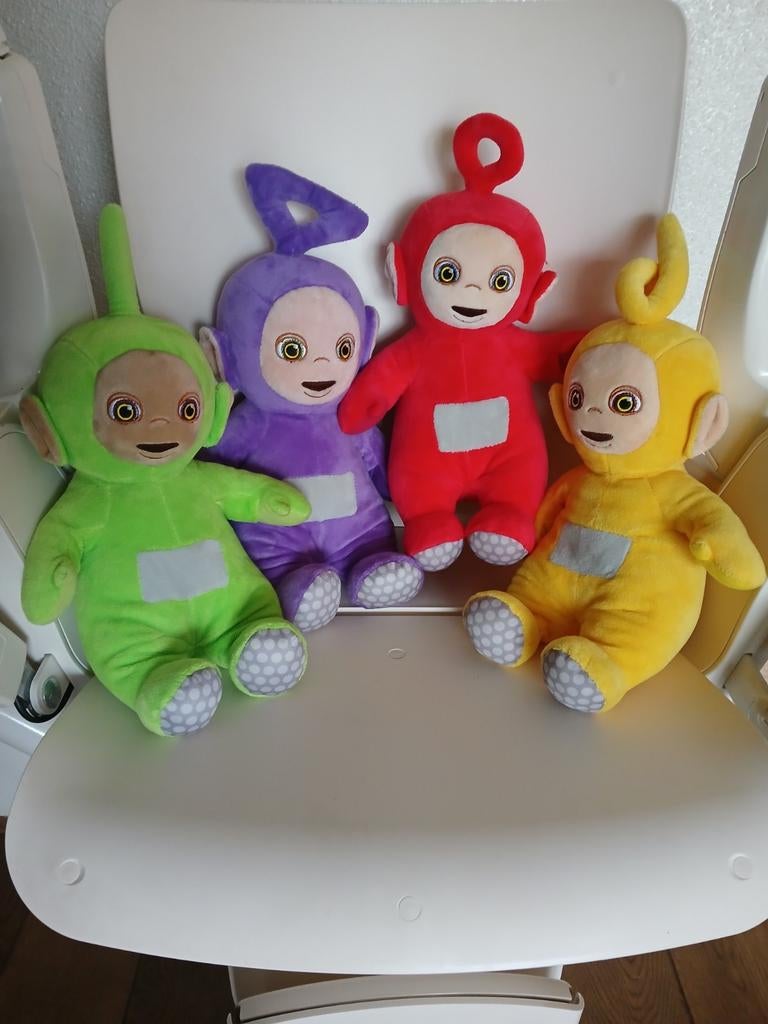 Teletubbies knuffels Merk:Teletubbies 4 stuks, Kinderen en Baby's, Speelgoed | Knuffels en Pluche, Overige typen, Ophalen of Verzenden