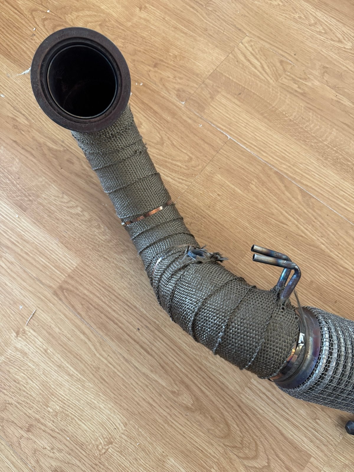 2.0TSI Titanium Downpipe met Warmtewrap, Ophalen of Verzenden, Gebruikt, Seat