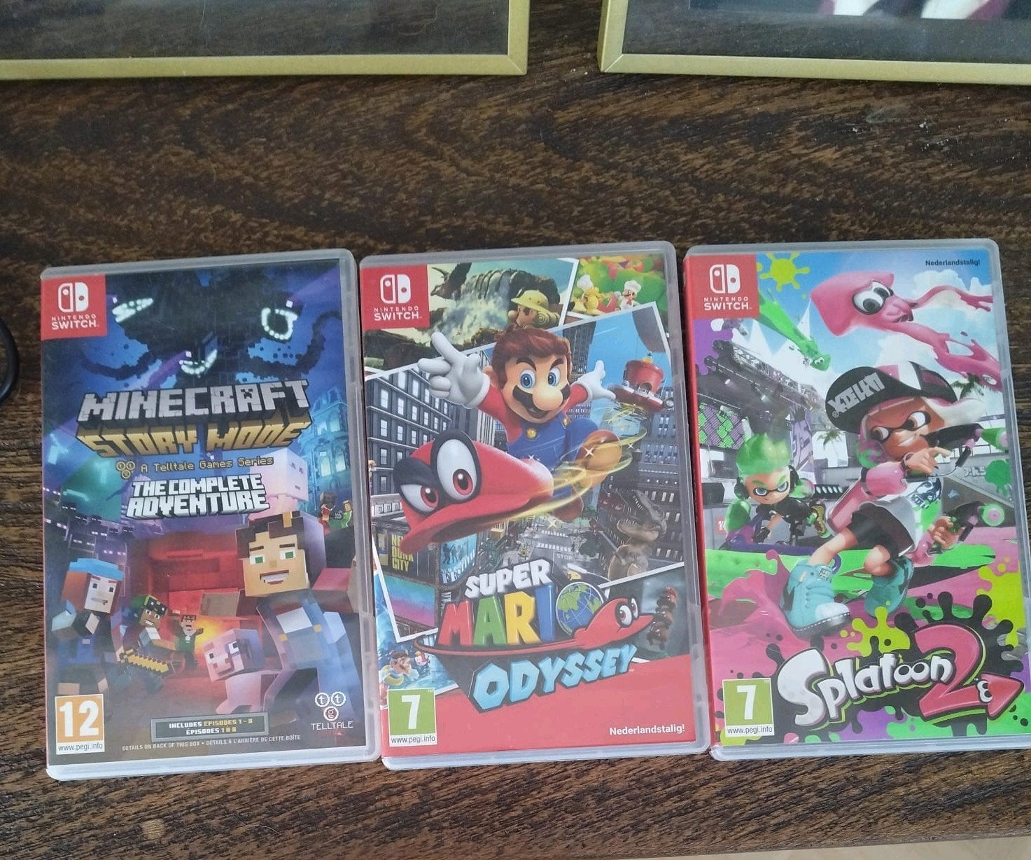 Nintendo Switch games: Super Mario Odyssey & Splatoon 2, Spelcomputers en Games, Avontuur en Actie, Ophalen of Verzenden, Zo goed als nieuw