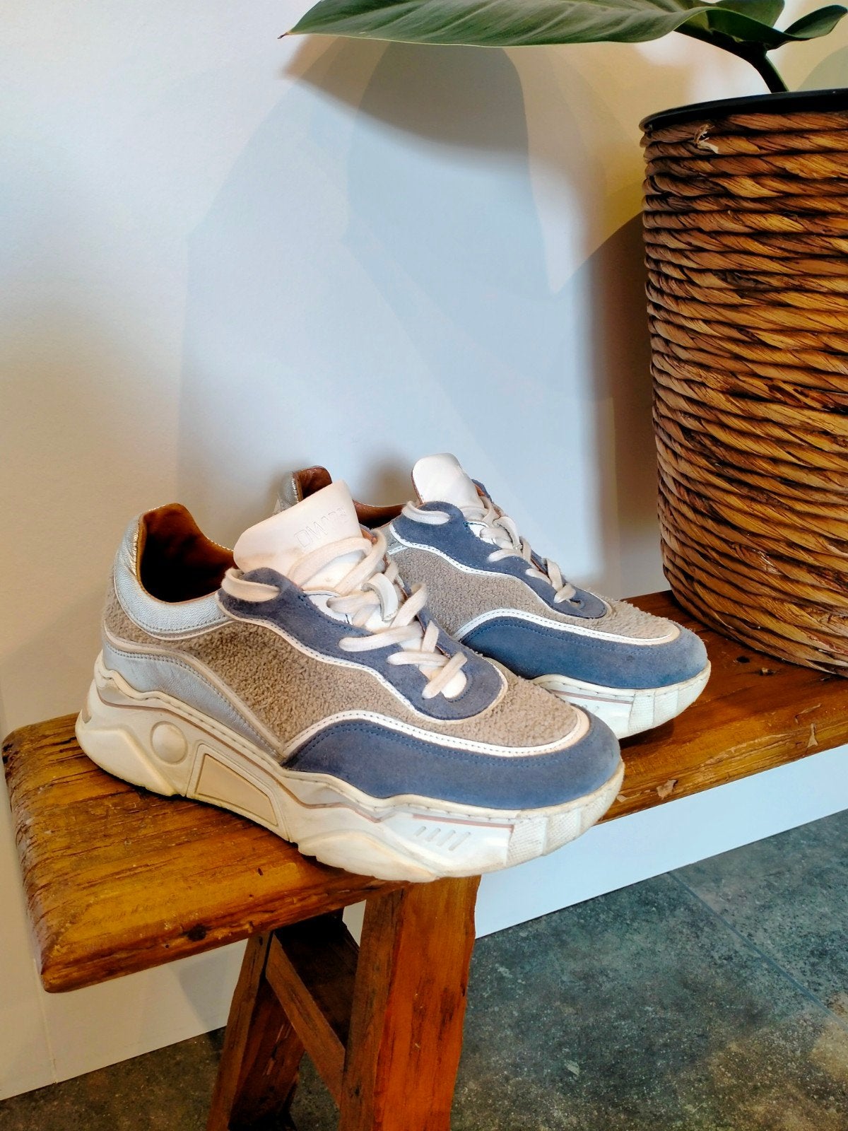 Stijlvolle sneakers van DWRS maat 40 in blauw maat 40, DWRS, Blauw, Ophalen of Verzenden, Sneakers of Gympen