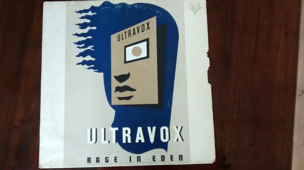LP - Ultravox - Rage in Eden, Ophalen of Verzenden, Zo goed als nieuw, New wave, LP