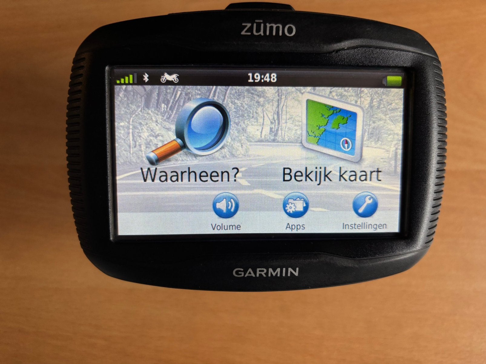 Zumo 350LM met motor en autohouder en kabels, Ophalen of Verzenden, Gebruikt