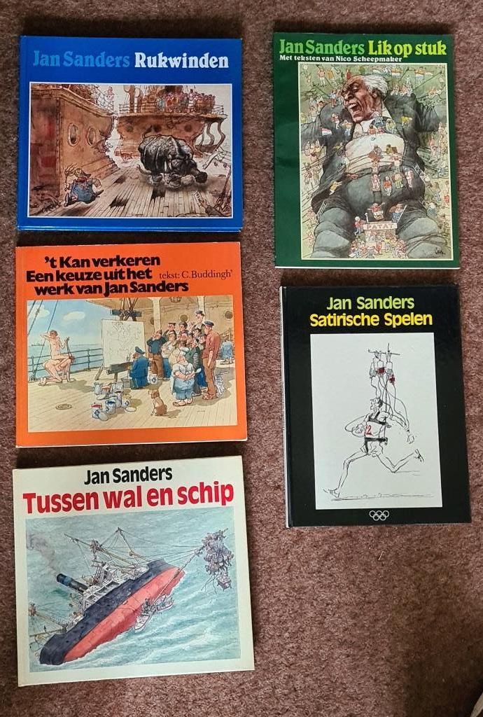 Boeken  van Jan Sanders, Ophalen of Verzenden, Zo goed als nieuw, Verhalen