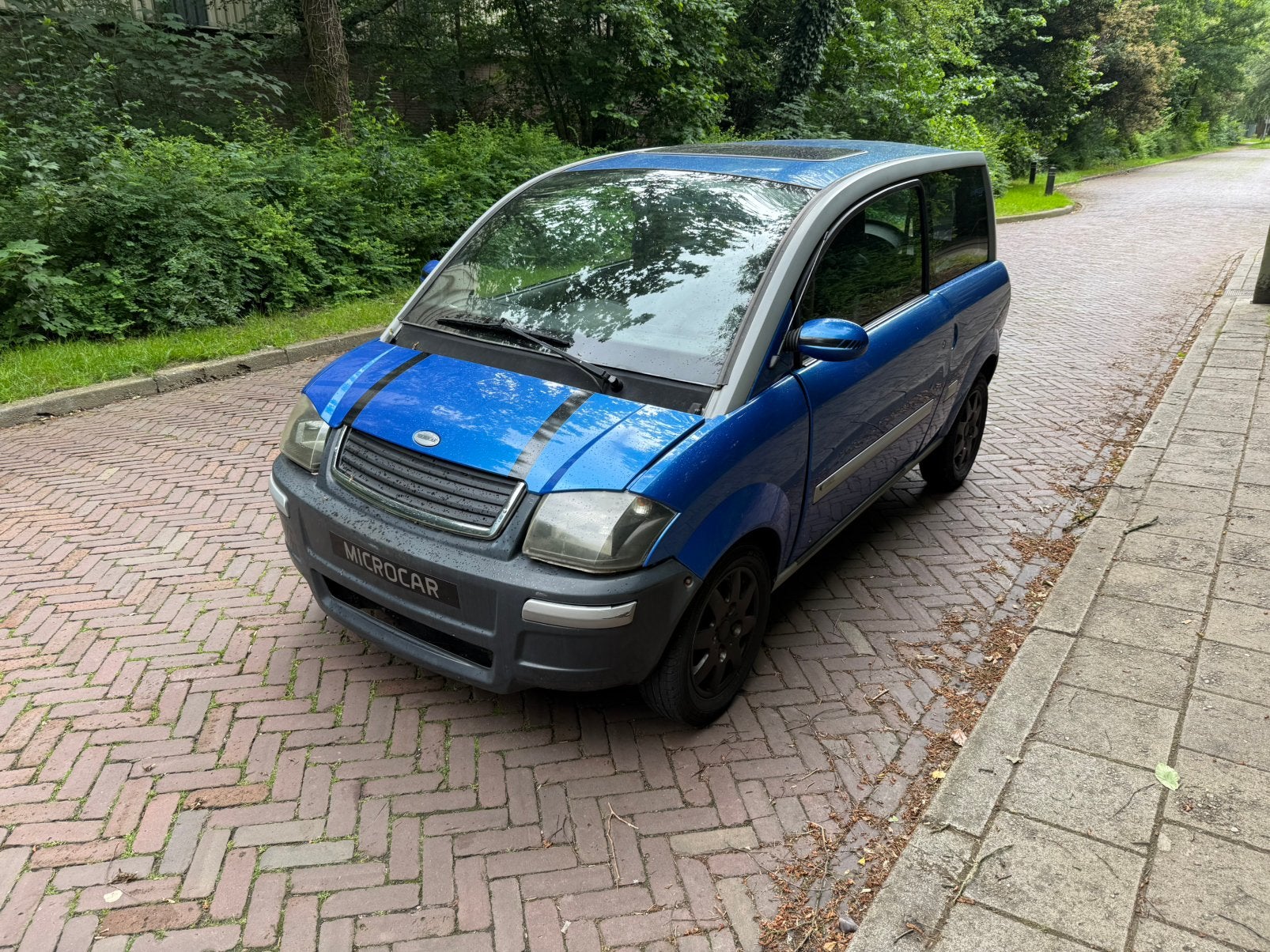 Microcar Mc 2 Yanmar Brommobiel 45 km, Diversen, Brommobielen en Scootmobielen, Ophalen, 16 km/u of meer, 46 km of meer, Gebruikt