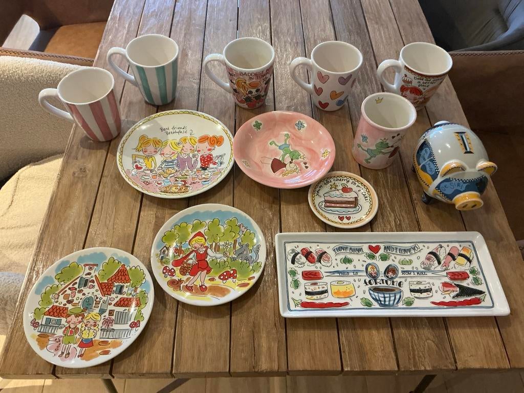 Blond Amsterdam Servies - Diverse items, Ophalen, Gebruikt, Blond Amsterdam, Aardewerk