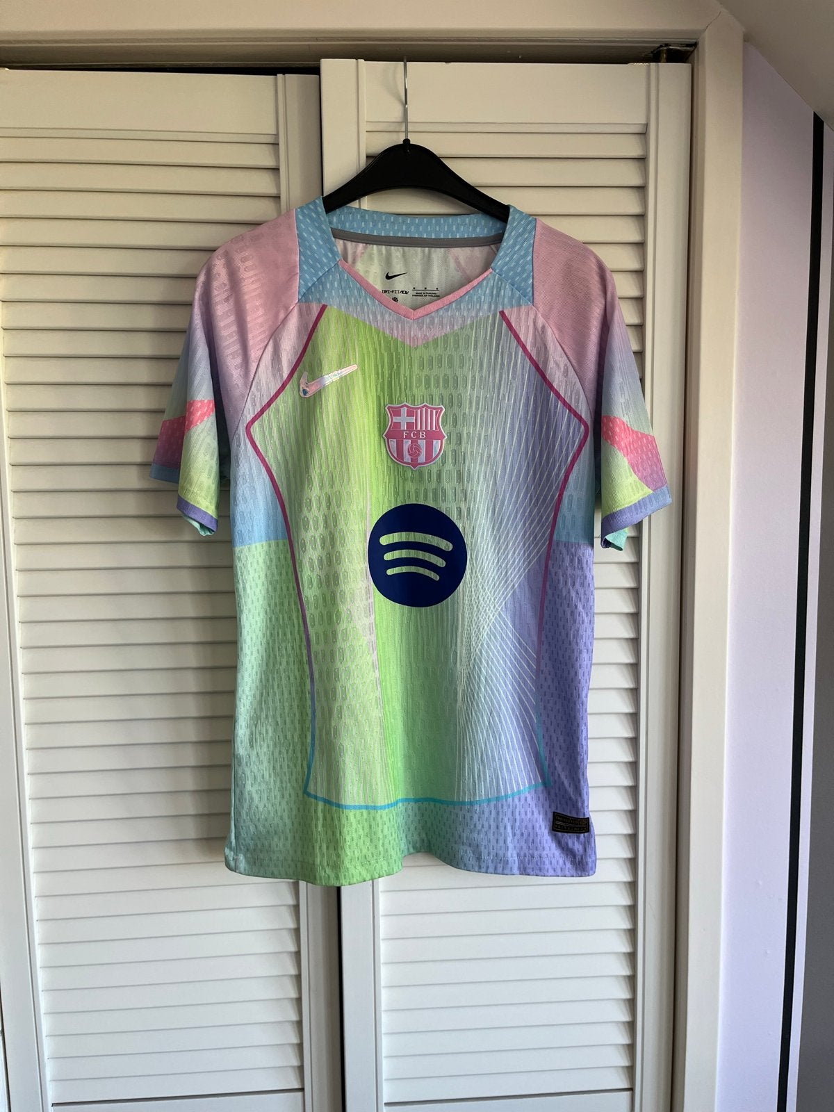 FC Barcelona x Rosalia Spotify shirt maat M, Maat M, Verzenden, Zo goed als nieuw, Shirt