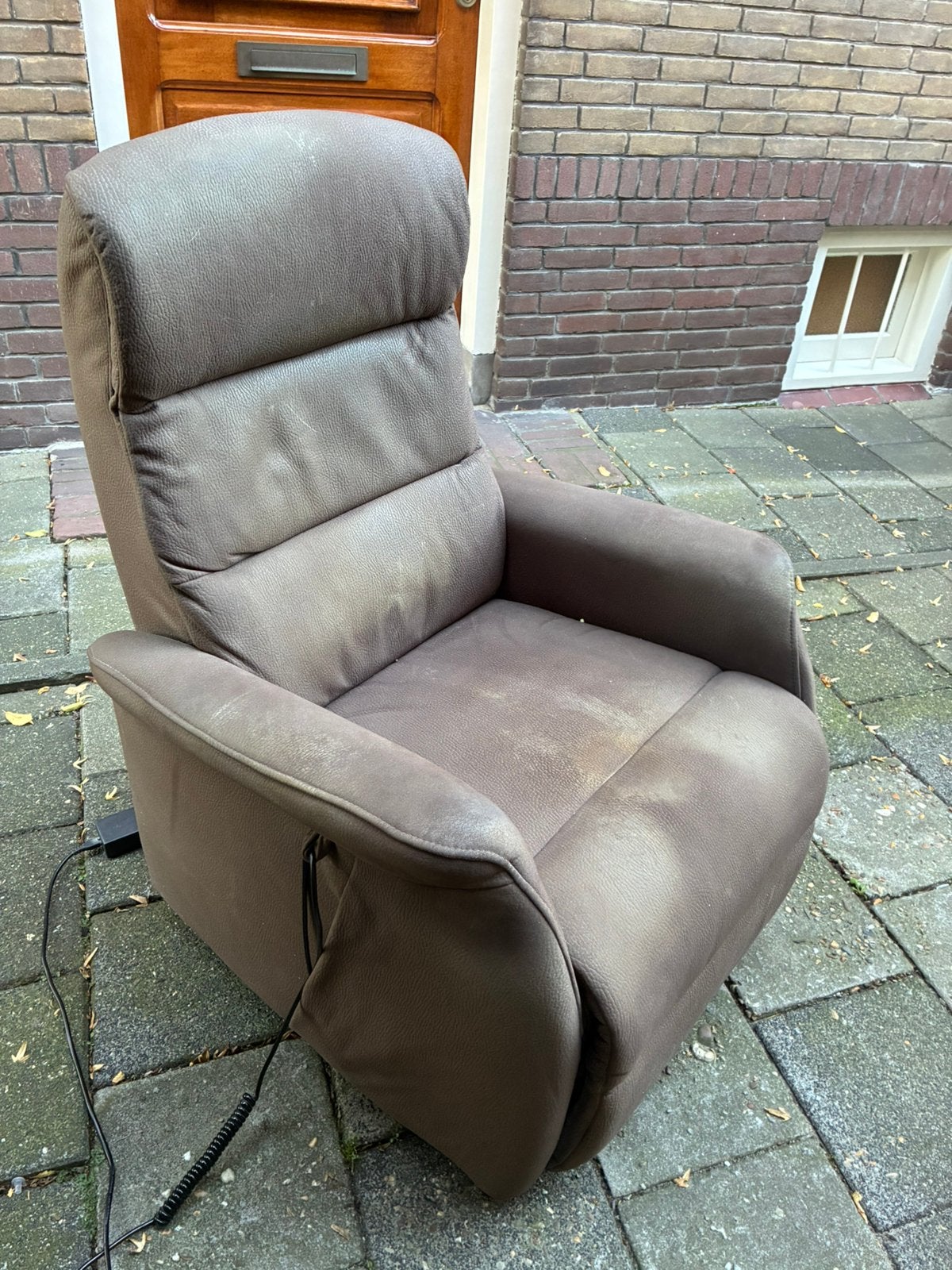 Sta op en relax stoel, Ophalen, Gebruikt, Vintage, 75 tot 100 cm