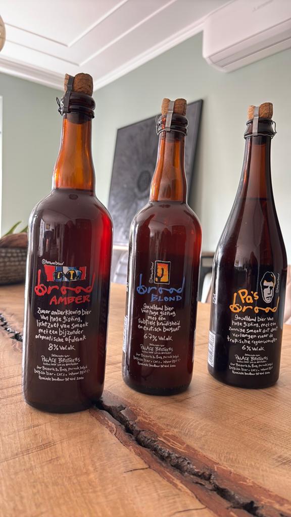 Herman Brood limited edition bierflessen, Ophalen of Verzenden, Zo goed als nieuw, Overige merken