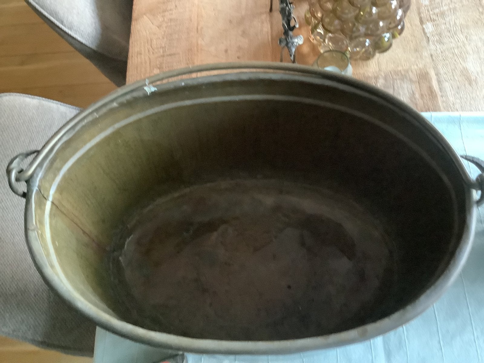Koperen bak, Antiek en Kunst, Ophalen of Verzenden, Koper