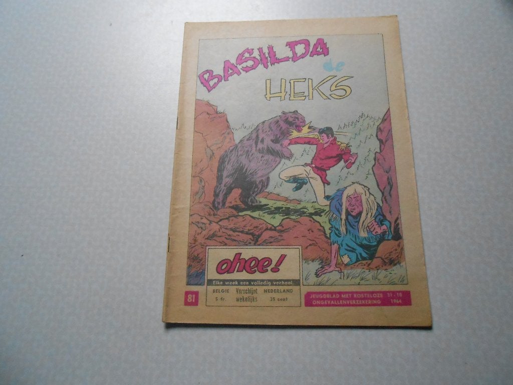 Ohee 81 Basilda de heks 1964., Boeken, Stripboeken, Eén stripboek, Ophalen of Verzenden, Zo goed als nieuw