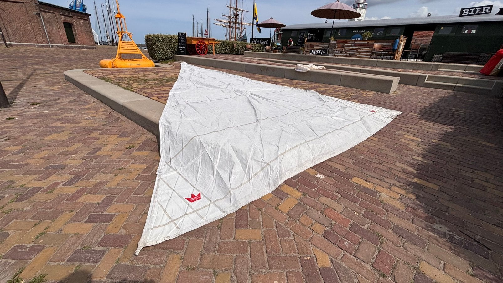Genua • Fok • Klein• Elvström Sails, Ophalen, Gebruikt, Genua of Fok, Minder dan 15 m²
