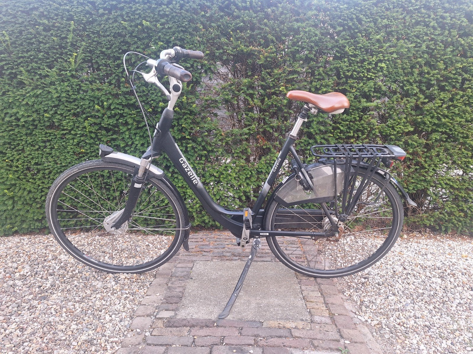 Gazelle C7+ Orange comfort dames 57 cm stadsfiets, Fietsen en Brommers, Ophalen, Gebruikt, Versnellingen, 56 cm of meer