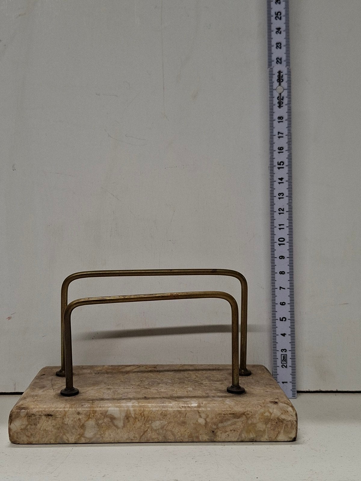 Marmeren en Messing Brievenhouder, Ophalen of Verzenden