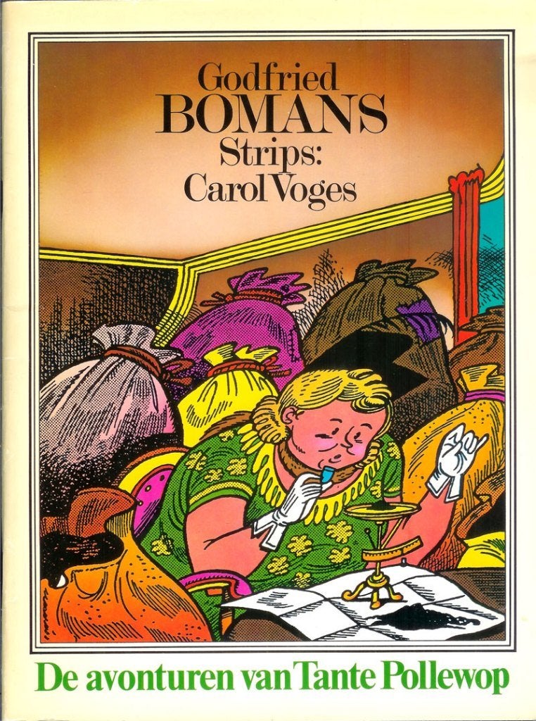 De avonturen van Tante Pollewop. Godfried Bomans, strips:, Ophalen of Verzenden, Gelezen