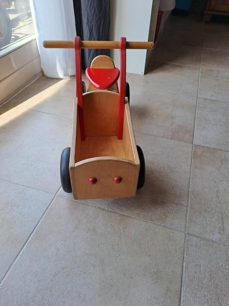 Stoere kinderbakfiets, Ophalen, Zo goed als nieuw, Loopfiets