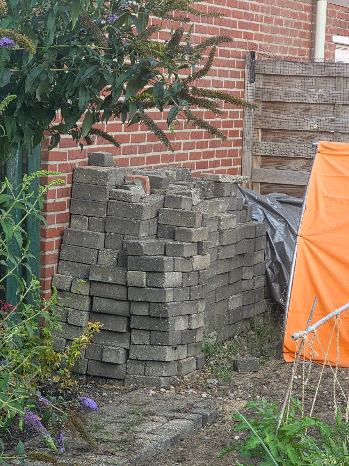 Gratis klinkers, zelf ophalen, Ophalen, Gebruikt, Klinkers, 10 m² of meer