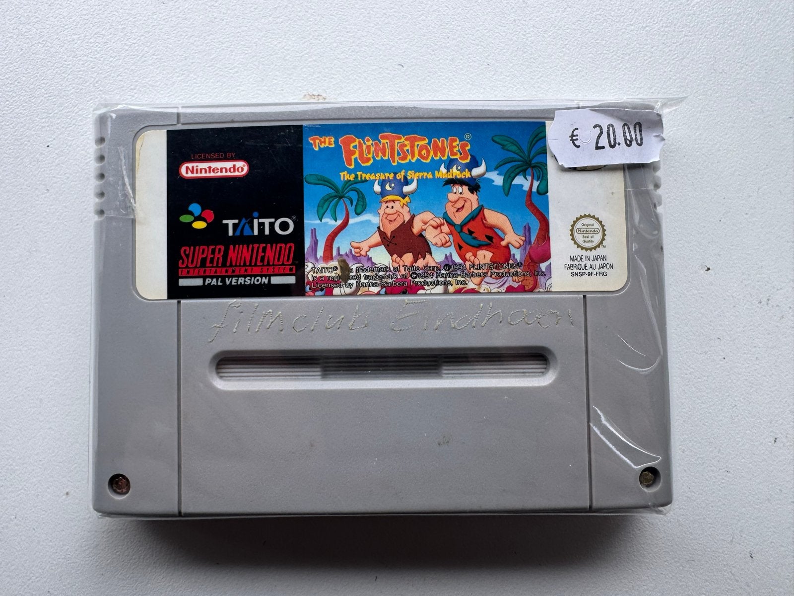 The Flintstones: The Treasure of Sierra Madrock SNES, Gebruikt, 1 speler, Ophalen of Verzenden, Vanaf 3 jaar