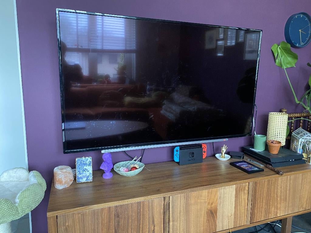 Toshiba Smart TV 55" + TV beugel, Audio, Tv en Foto, Televisies, Ophalen, 50 Hz, LCD, 100 cm of meer