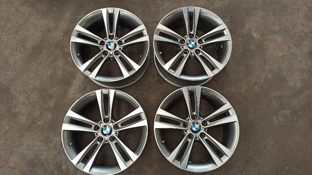 Set van 4 BMW velgen - 18 inch, Auto-onderdelen, Ophalen, 18 inch, Gebruikt, Velg(en)
