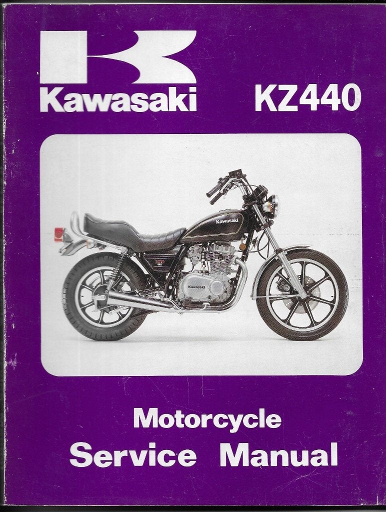 Kawasaki KZ440 Z440 Service manual (2589z), Verzenden, Kawasaki
