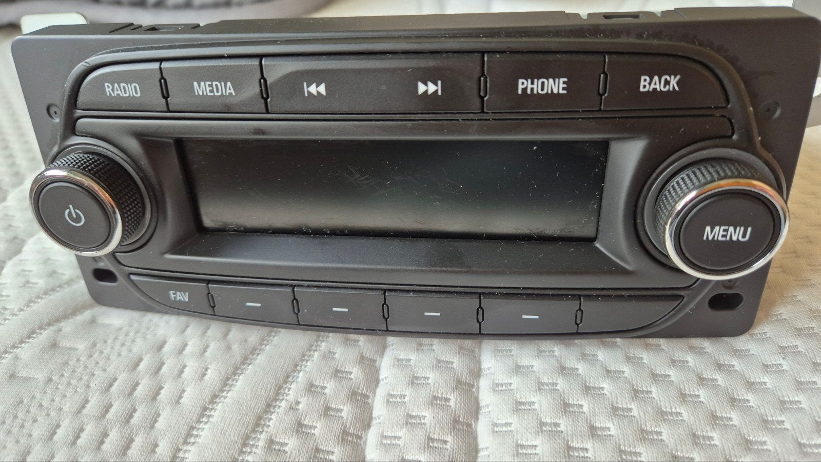Opel Karl Radio met Dashboard Frame - Zo goed als nieuw, Ophalen of Verzenden, Zo goed als nieuw