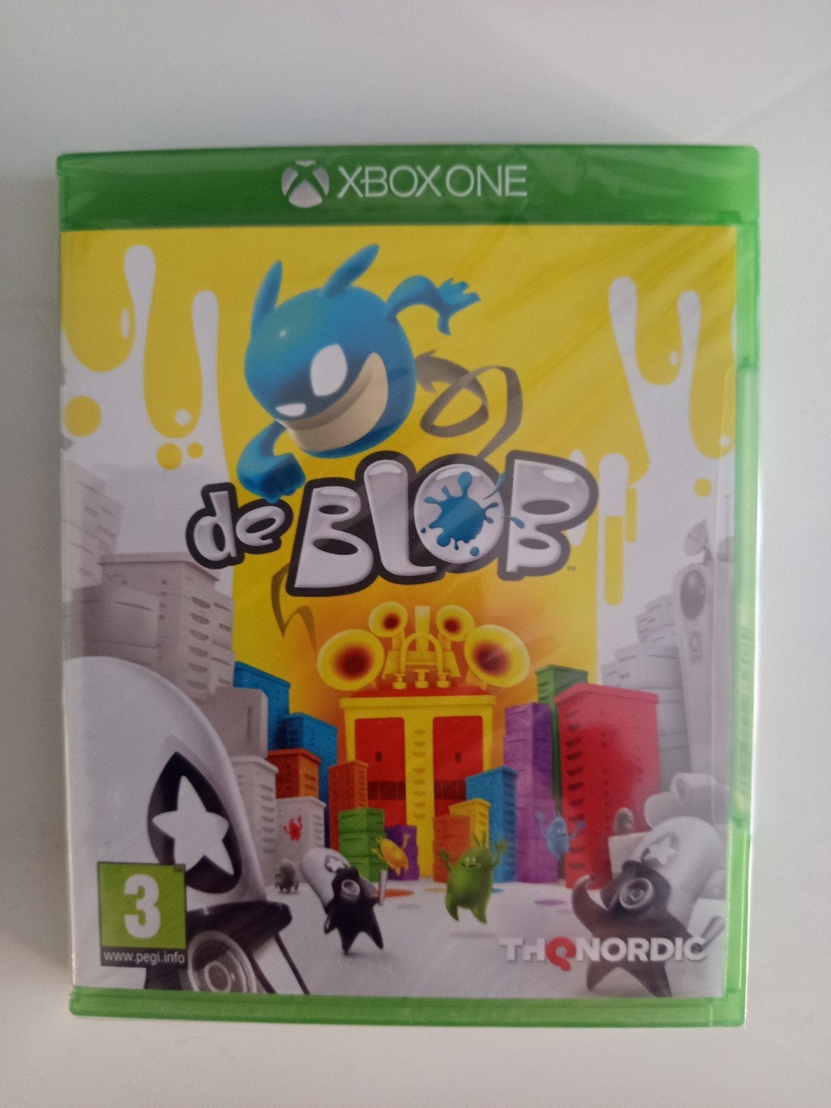 De Blob Xbox One nieuw in seal, Avontuur en Actie, Vanaf 18 jaar, Verzenden, 1 speler