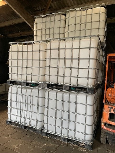 ibc containers, Tuin en Terras, 150 liter of meer, Ophalen of Verzenden, Zo goed als nieuw, Kunststof