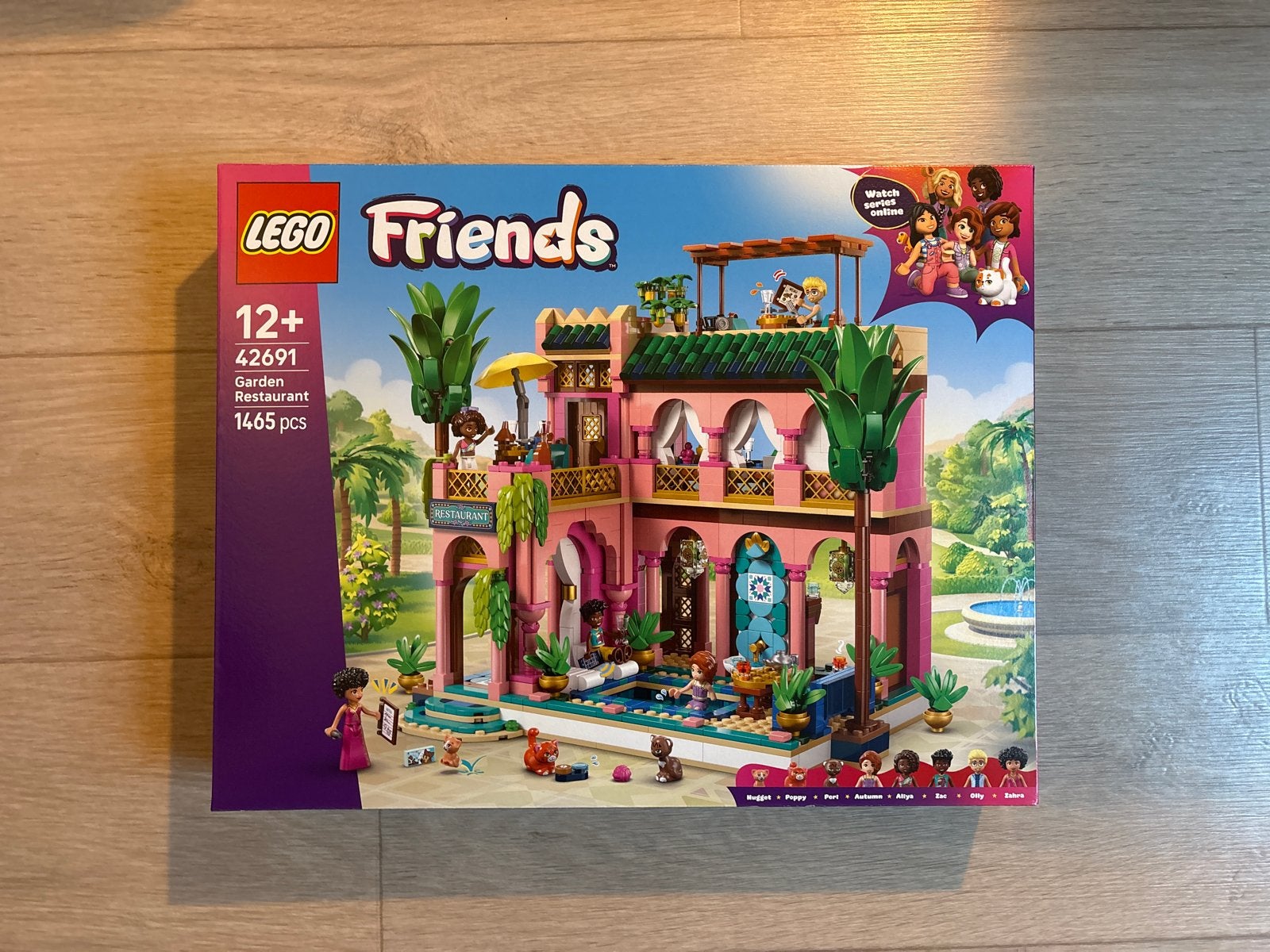 LEGO Friends 42691 Garden Restaurant - Nieuw en Ongeopend, Lego, Nieuw, Friends, Ophalen of Verzenden