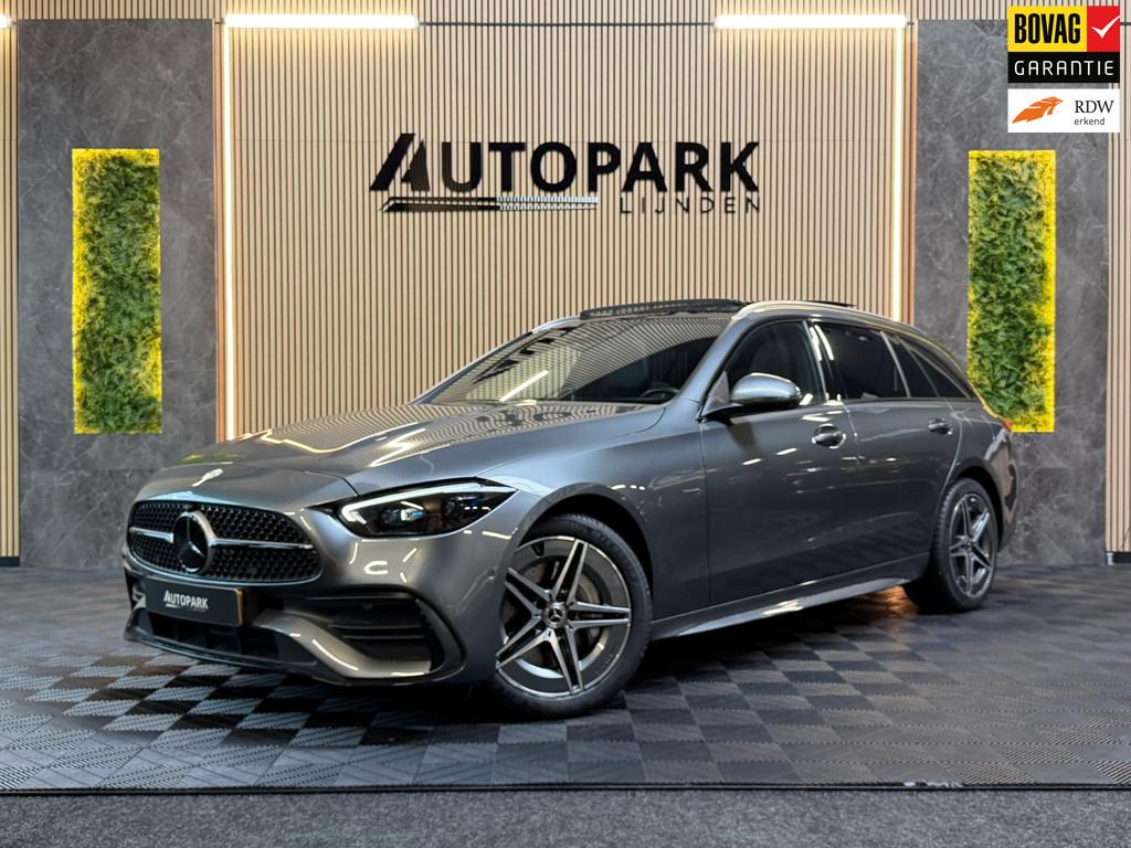 Mercedes-Benz C-klasse Estate 300 e AMG LINE |PANO|360CAM|KE, Automaat, Automatische klimaatregeling, Achterwielaandrijving, 4 cilinders