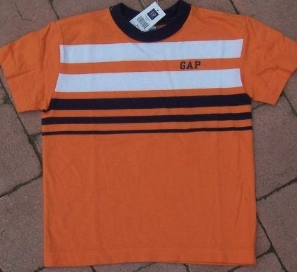 Oranje GAP t-shirt maat 116/122 NIEUW (3970) a, Nieuw, Ophalen of Verzenden, Shirt of Longsleeve, GAP