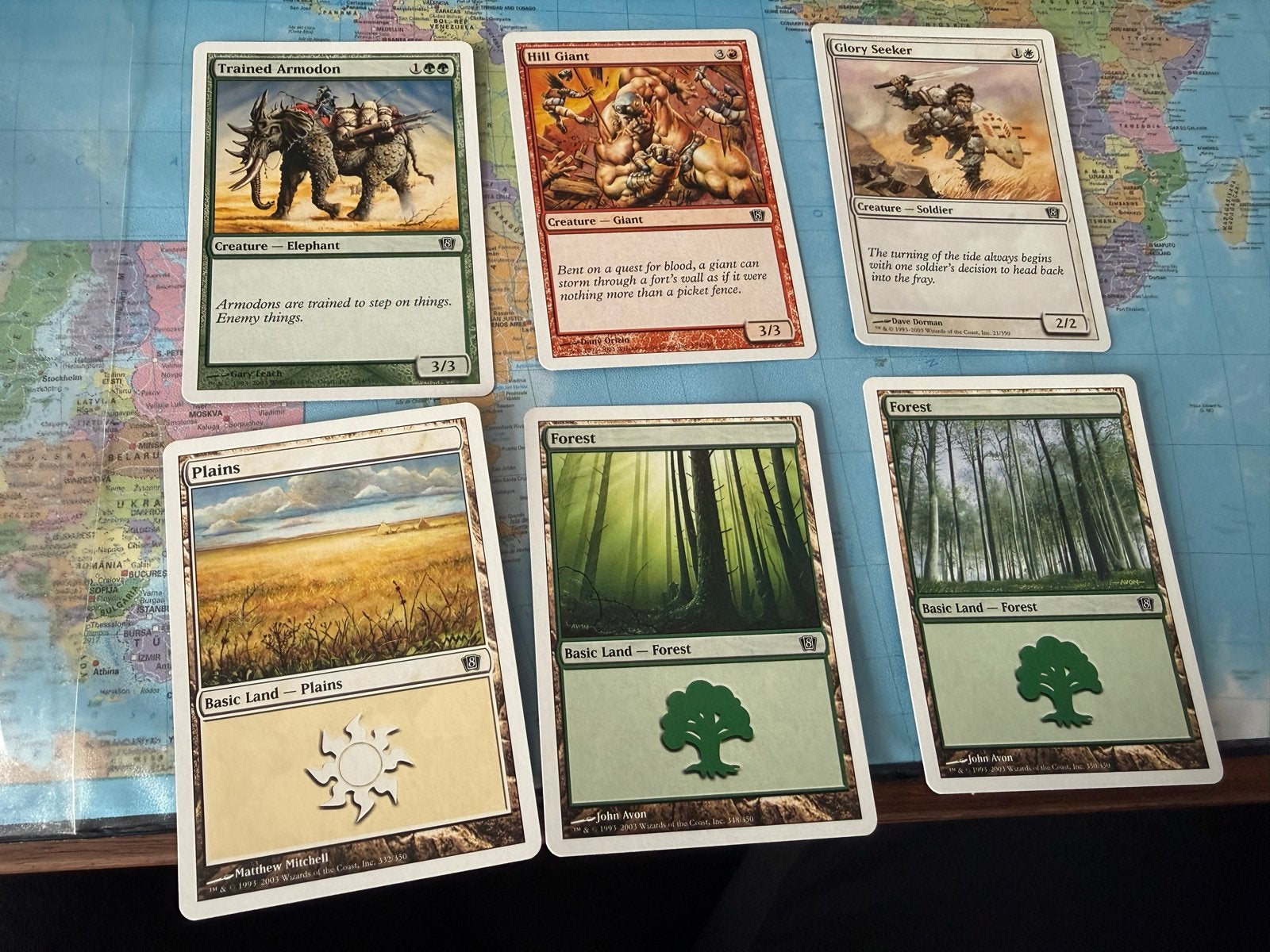 Magic: The Gathering Kaarten (diverse), Ophalen of Verzenden, Gebruikt, Meerdere kaarten