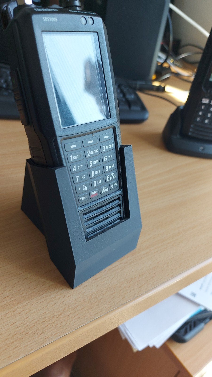 3D geprinte houder voor Uniden SDS100E scanner, Ophalen of Verzenden, Nieuw, Overige typen, Universeel