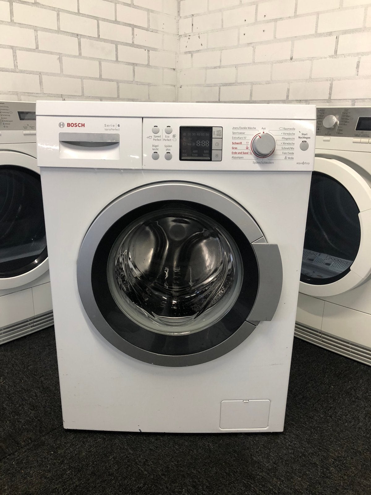 €239 8kg A+++ Wasmachine Bosch Serie6 MET GARANTIE OPHALEN, Ophalen, Minder dan 85 cm, 8 tot 10 kg, Kort programma