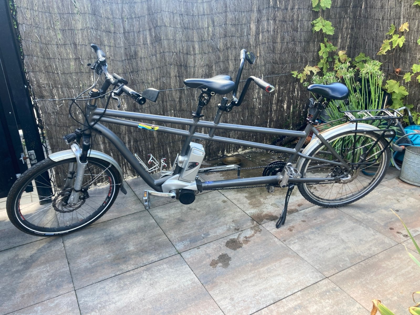 Flyer E tandem, Ophalen, Gebruikt, 10 tot 15 versnellingen, Vering