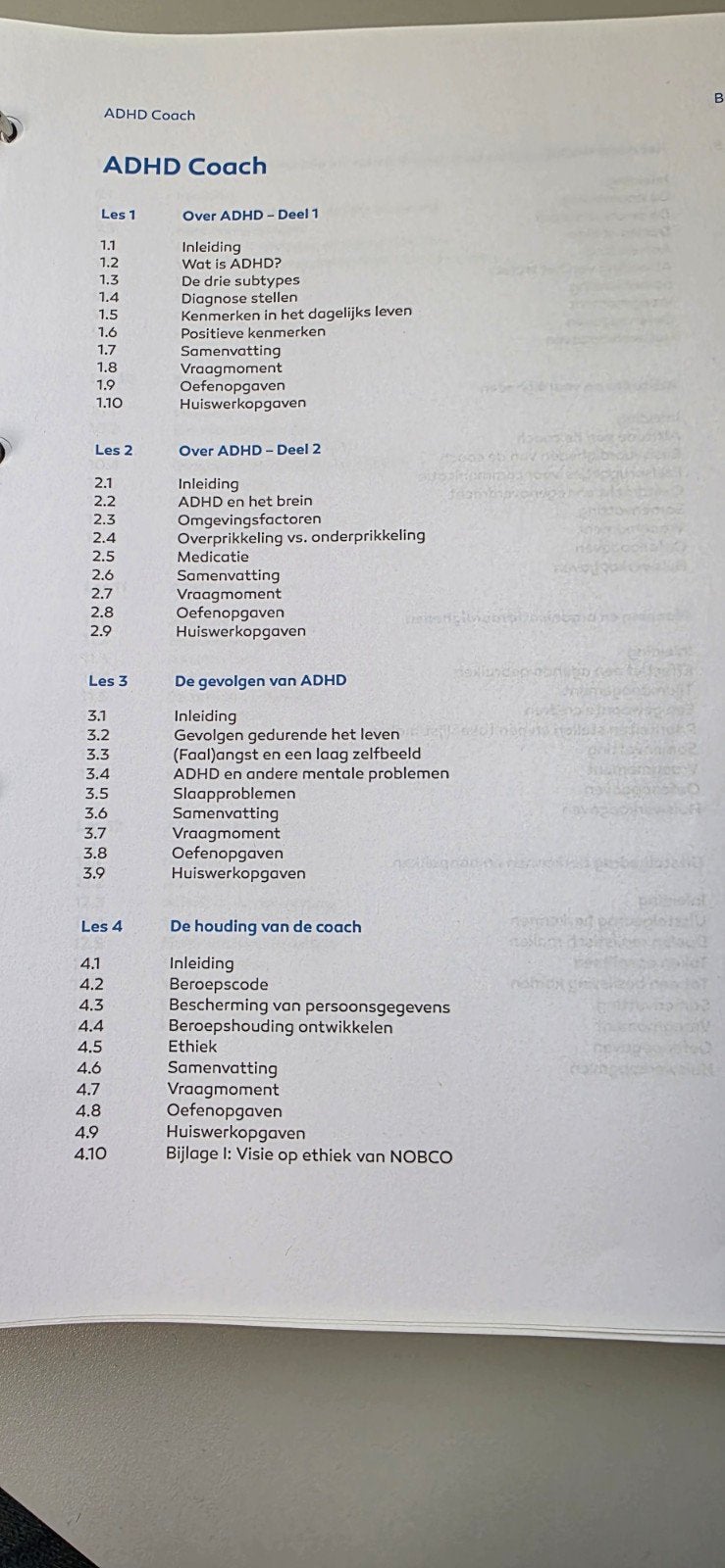 NHA Opleiding ADHD Coach - Complete Cursus, Boeken, NHA, Ophalen of Verzenden, Zo goed als nieuw, Gamma