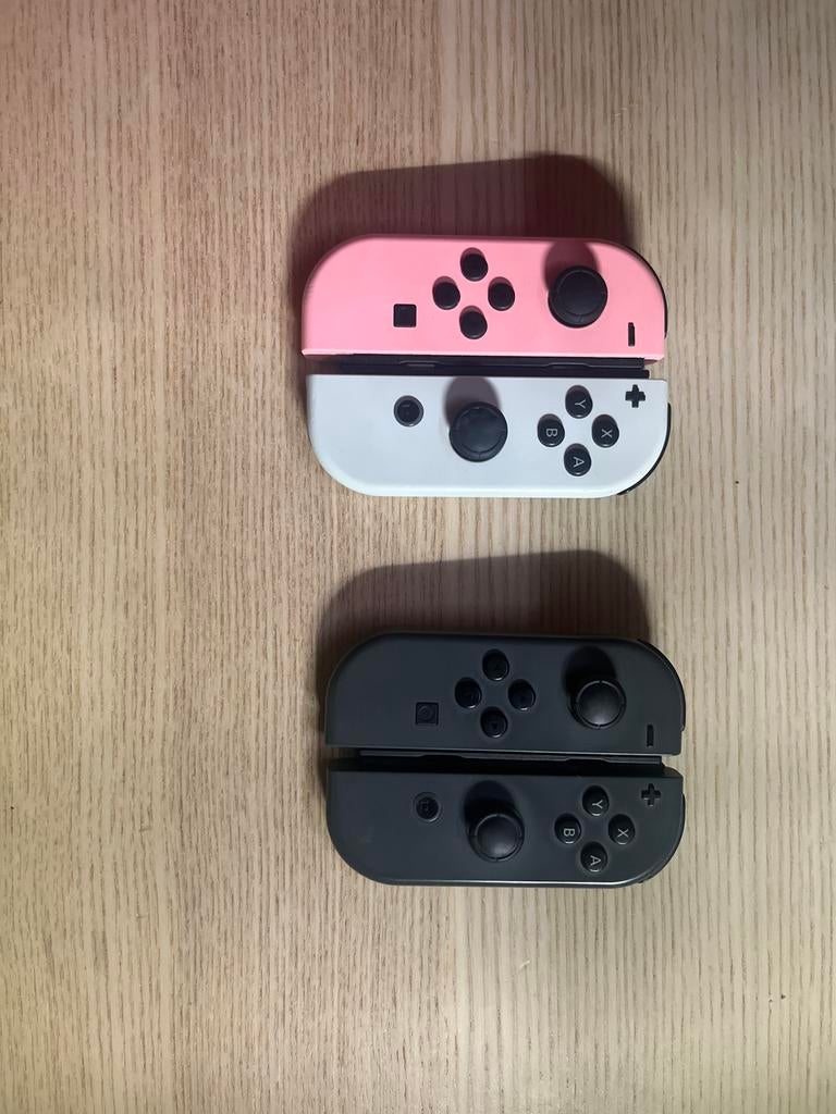 Nintendo Switch Joy-Cons (roze, wit, grijs) 20 euro per paar, Spelcomputers en Games, Gebruikt, Overige controllers, Ophalen of Verzenden