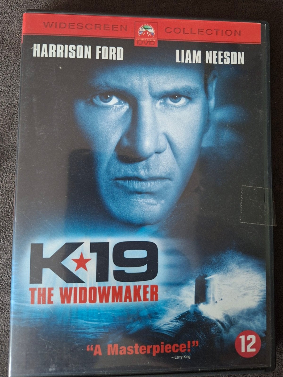 K-19: The Widowmaker DVD - Harrison Ford, Liam Neeson, Ophalen of Verzenden, Oorlog, Vanaf 12 jaar, Gebruikt