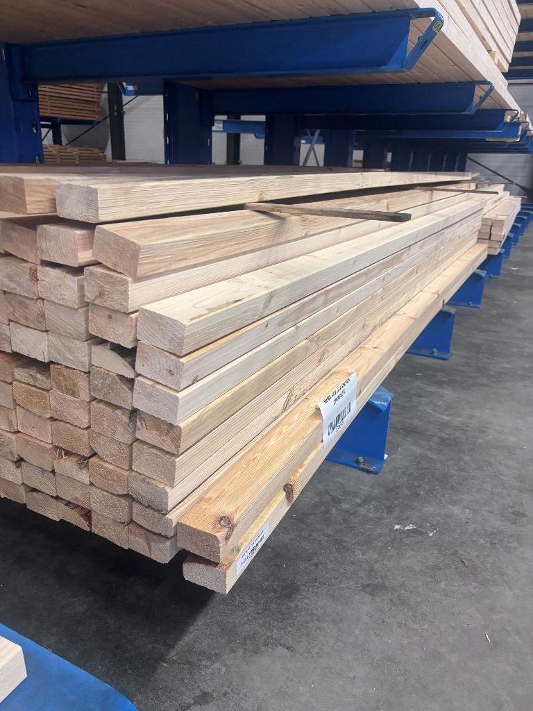 44 x 70 x 3000 AANBIEDING !!!!!! €1,45, 25 tot 50 mm, Nieuw, Ophalen of Verzenden, 300 cm of meer