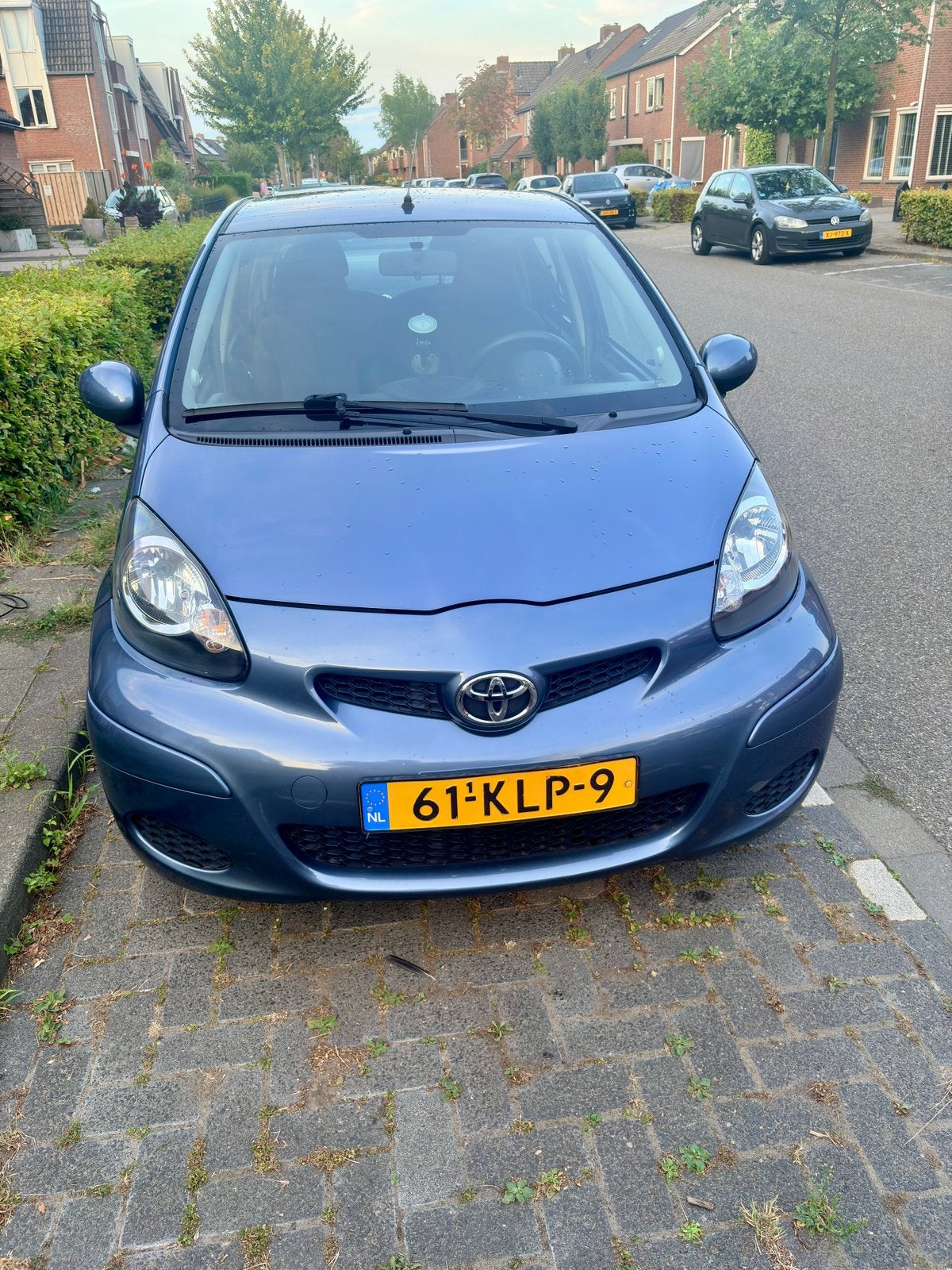 Toyota Aygo 1.0 12V Vvt-i 5DRS 2010 Blauw, Auto's, Toyota, Voorwielaandrijving, 68 pk, Origineel Nederlands, Handgeschakeld