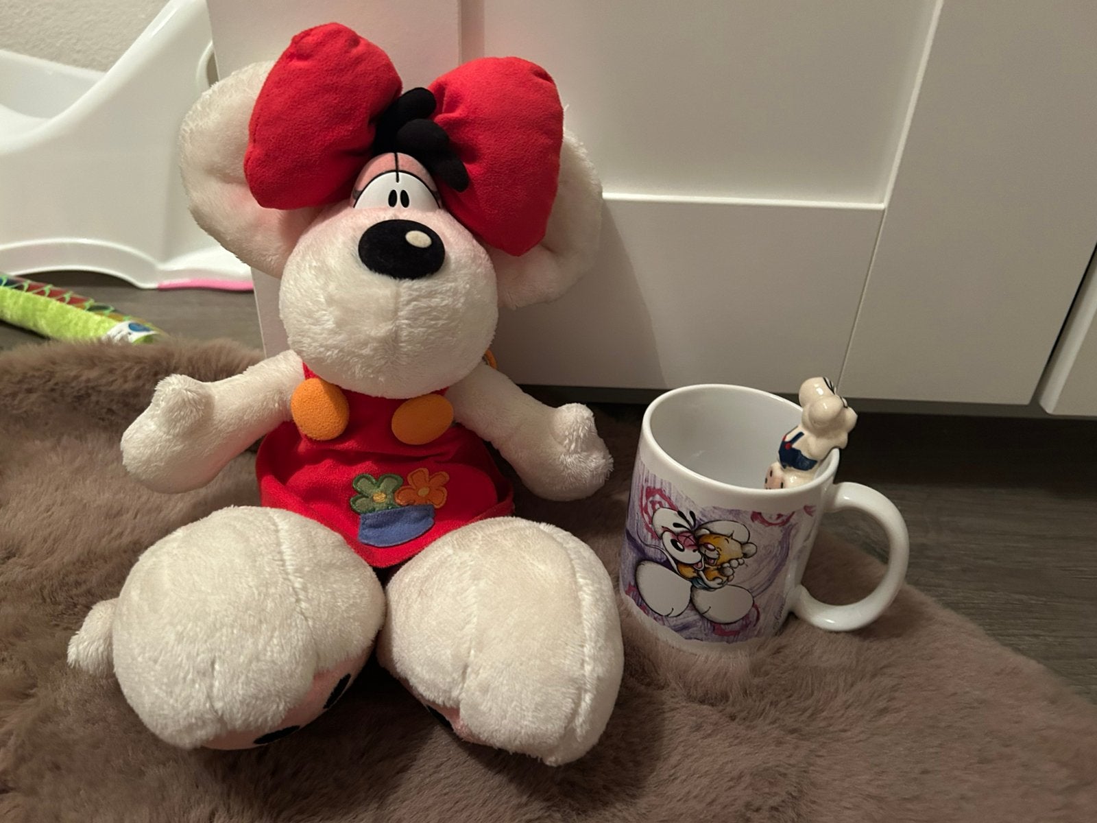 Didlina 35 cm wn mok zie foto s, Verzamelen, Ophalen of Verzenden, Zo goed als nieuw, Servies