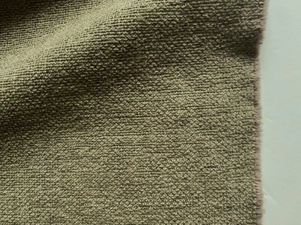De Ploeg Steppe; groen+beige; 1,9 meter meubelstof, Wol, 120 cm of meer, Beige, Nieuw