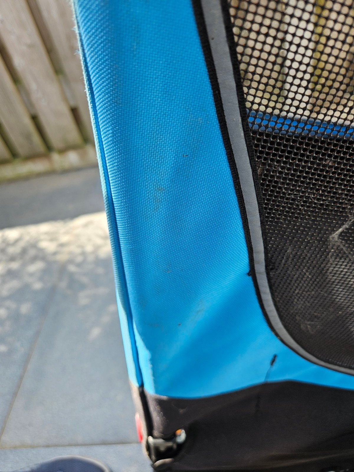 fietskar voor honden, Fietsen en Brommers, Ophalen, Zo goed als nieuw, Hondenkar