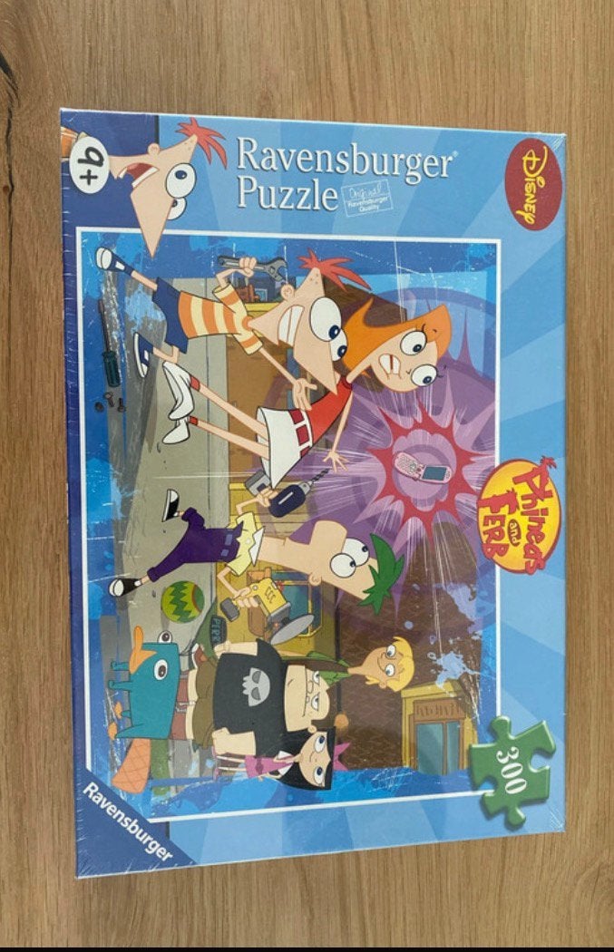 Phineas and Ferb puzzel 300 stukjes, Ophalen of Verzenden, Meer dan 50 stukjes, Nieuw, 6 jaar of ouder